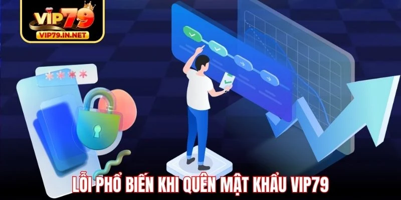 Lỗi phổ biến khi quên mật khẩu VIP79