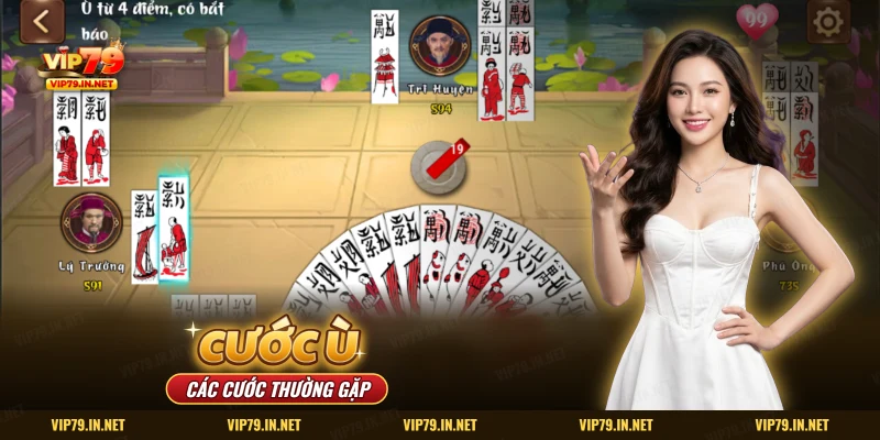 Các cước ù thường gặp trong Chắn VIP79 khi ván kết thúc trên bàn chắn