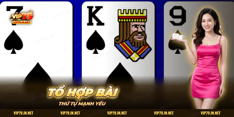 Thứ tự tổ hợp bài trong Mini Poker VIP79